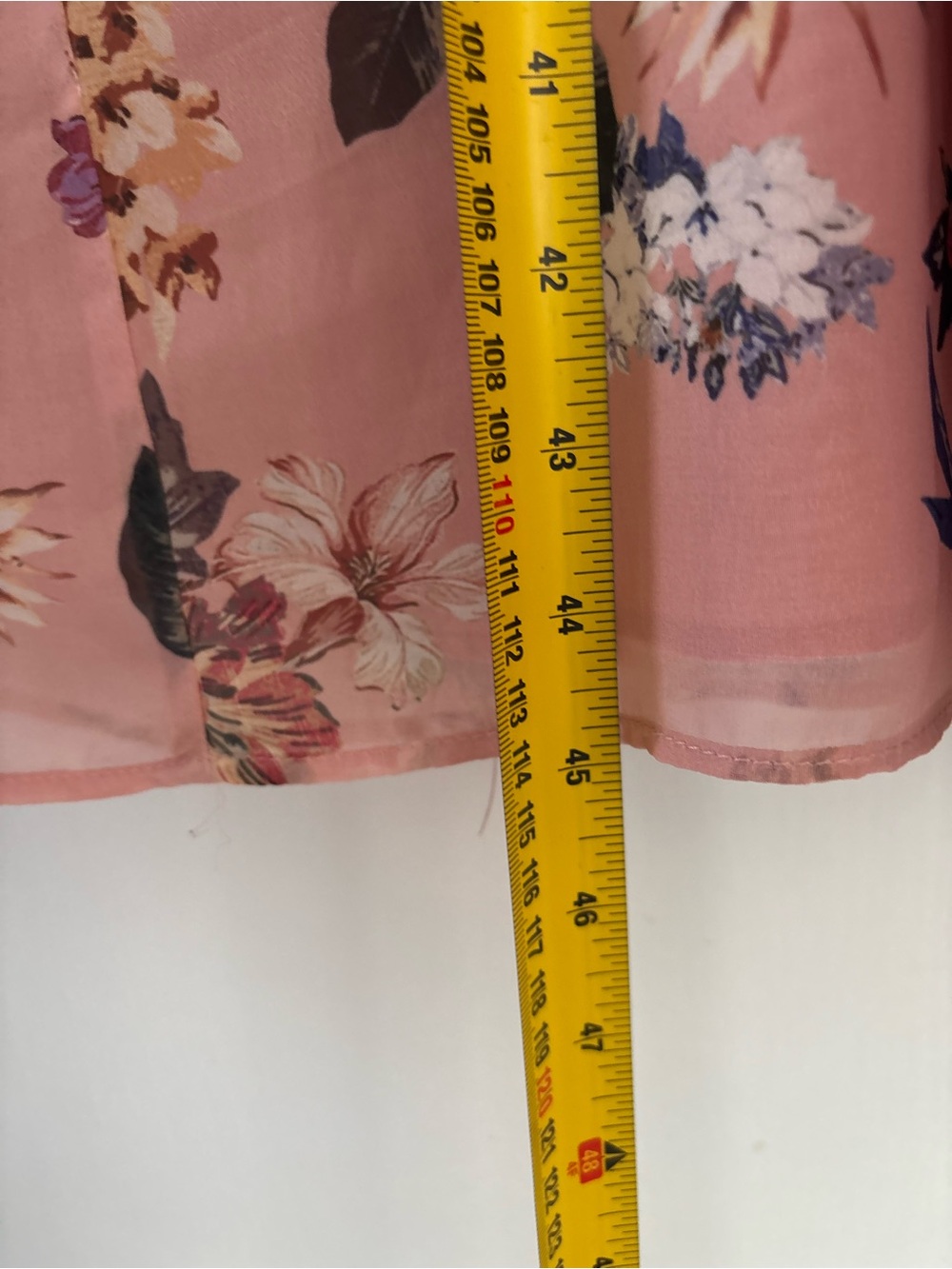 Vince Camuto Pink Garden Floral Puff Sleeves Midi Dress Size 10 Brunch Coquette - Picture 8 of 15